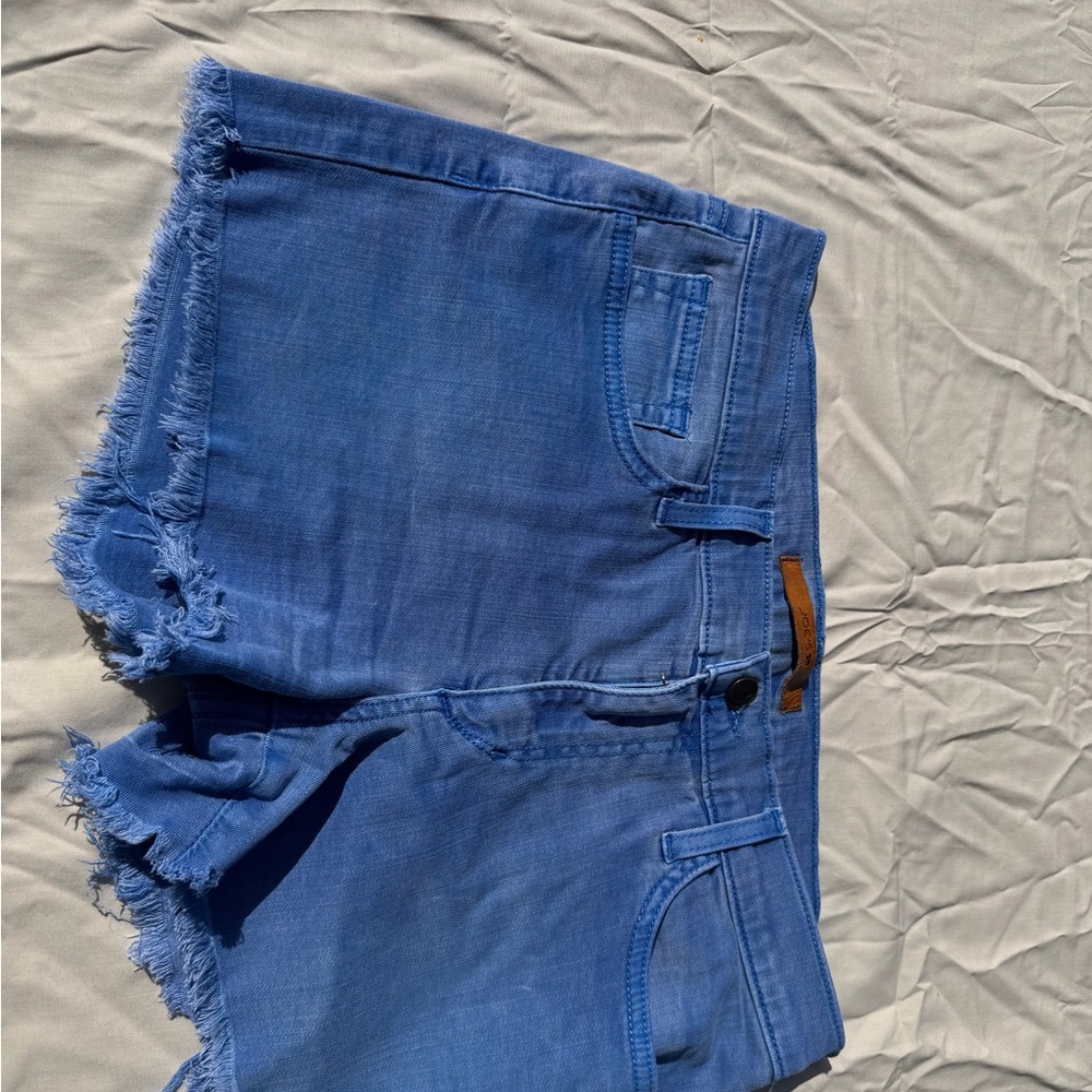 Joe's Jeans Distressed Blue Denim Cutoff Shorts